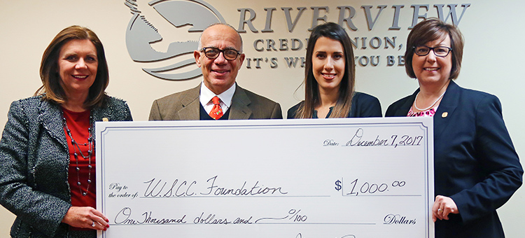 Rivewview Credit Union Establishes Scholarship at WSCO
