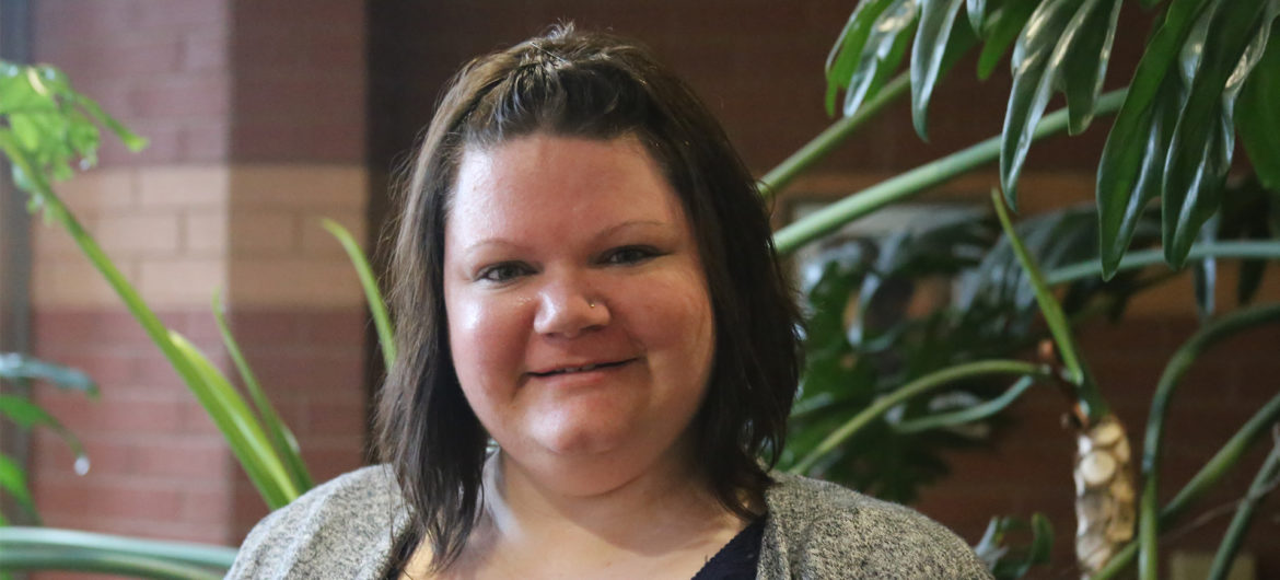 Brittany Pittenger, Associate Degree Nursing Student. WSCO's April 2019 Student of the Month