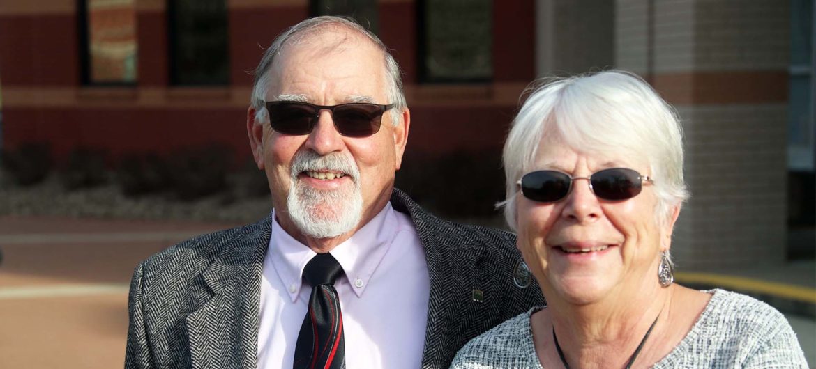 More than 20 years after his retirement, Dr. Ed Holzapfel and wife Joyce Holzapfel recently established a scholarship with the WSCO Foundation that will provide opportunities to adult learners, the campus population that distinguished his career.