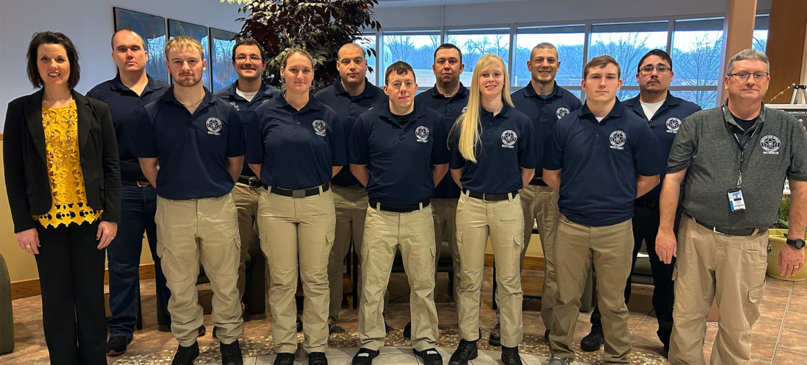 Washington State College of Ohio (WSCO) recently graduated 11 students from its Peace Officer Basic Academy (POBA). As a result of the high demand for law enforcement officers, nearly all cadets had job offers prior to completing the program.